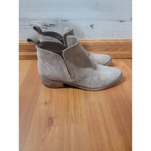 Dolce Vita Tan Ankle Booties Womens Size 7.5